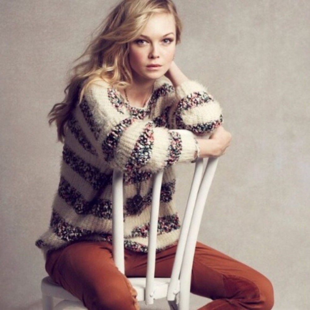 Anthropologie La Fee Verte Confetti Sweater